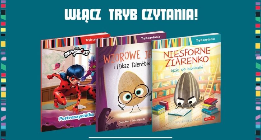 Tryb Czytania: Jak sprawić, by uczniowie sami sięgali po książki? 